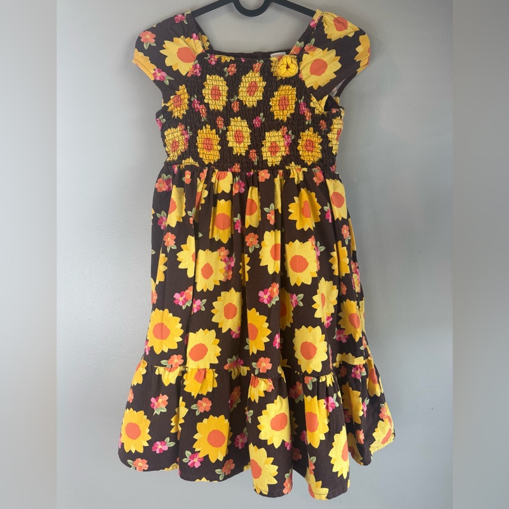 Gymboree Sunflower Bloom Dress - Yellow and Orange